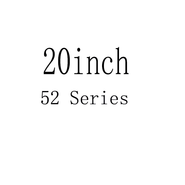 52 (20inch) ПВХ Чехлы для багажа Rimowa, прозрачный чехол для чемодана на молнии, прозрачный защитный чехол для багажа, органайзер, аксессуары для путешествий - Цвет: 52 (20inch)