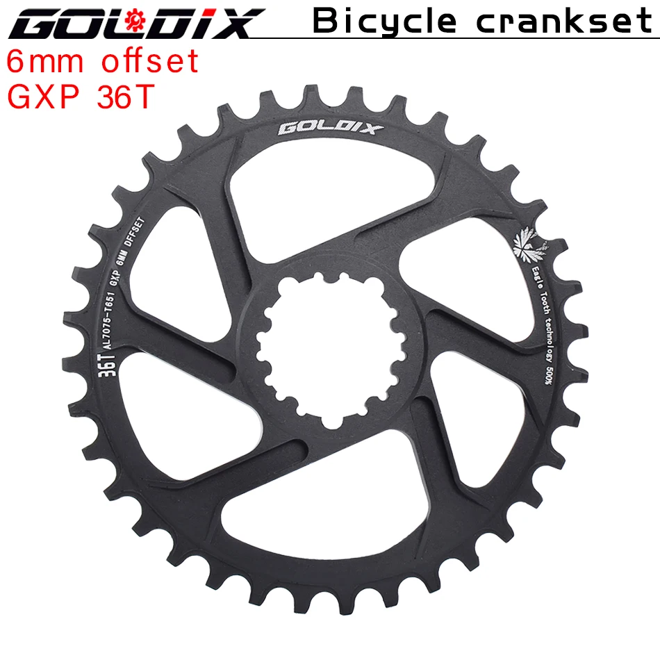

GXP Bike MTB Mountain Bike 30T/32T/34T/36T/38T Crown bicycle chainring for Sram 11/12S NX XX XO GX GXP11 single disc tray Cheap