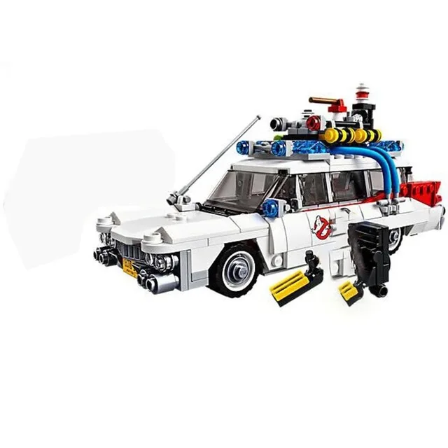 

In Stock Ghost Busters MOC75828 Bricks Toys Ecto-1&2 Movie Car Building Blocks Diy Toy Brick Xmas Gifts 21108 Toys