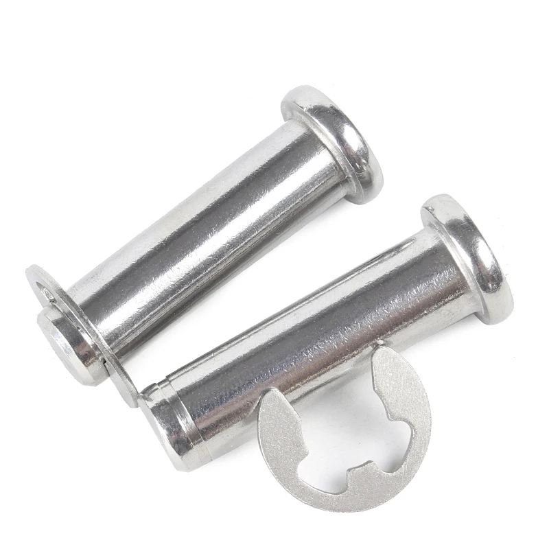 1~5Pcs 304 Stainless Steel Pin Flat Head Slotted Circlip Positioning Cylindrical PinWith M4 M5 M6 M8 M10 M12 | Обустройство дома