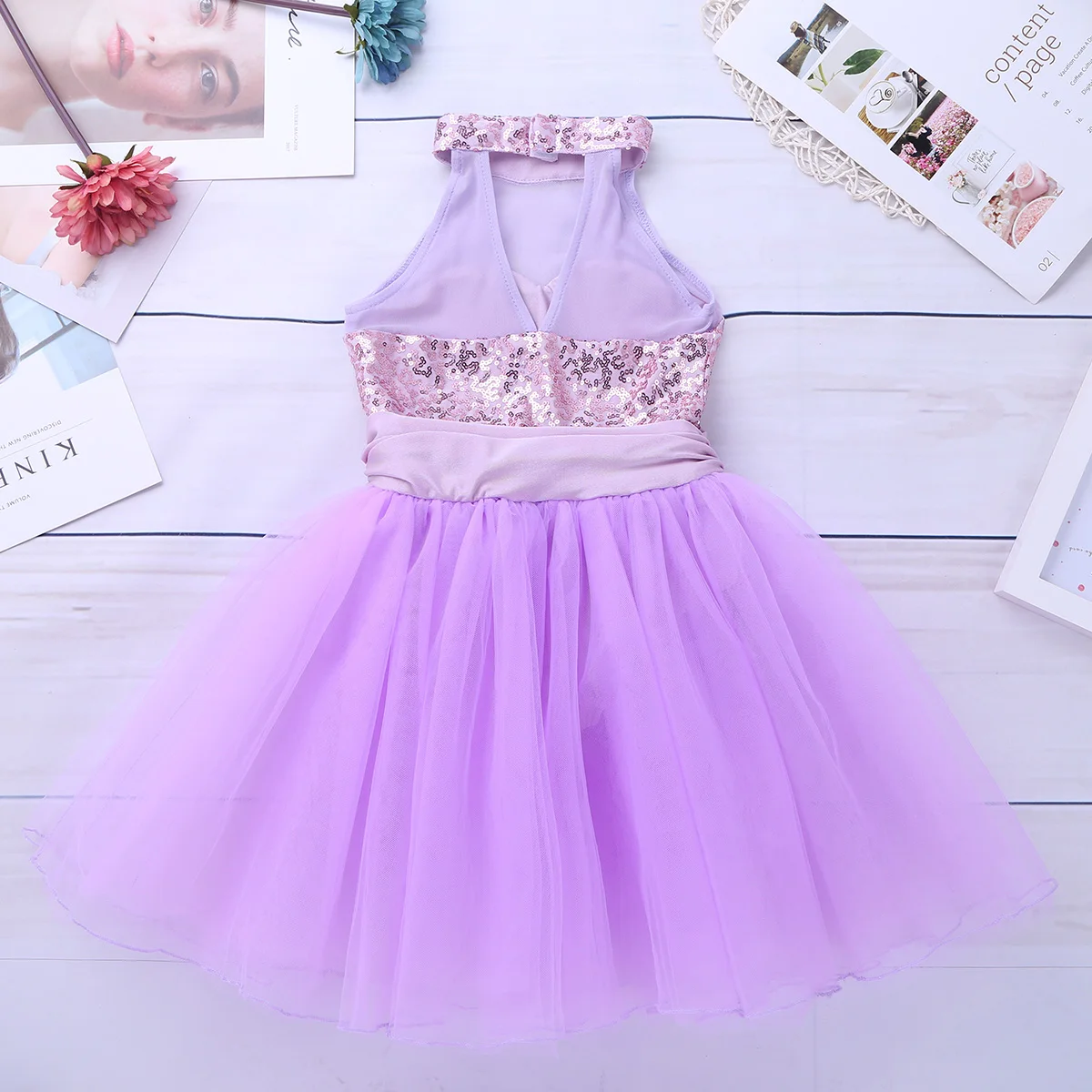 Балерины Детские Балетные танцевальные костюмы Сетчатое платье детский