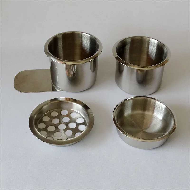 10 шт./компл. подстаканники стальные пятна или медь для игрового стола легко