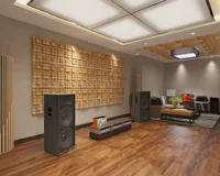 Japan 3D Paulownia Acoustic Wood Panel Low-Frequency Home Theater Sound Absorption Wood Diffuser Recording Studio/Home Theater