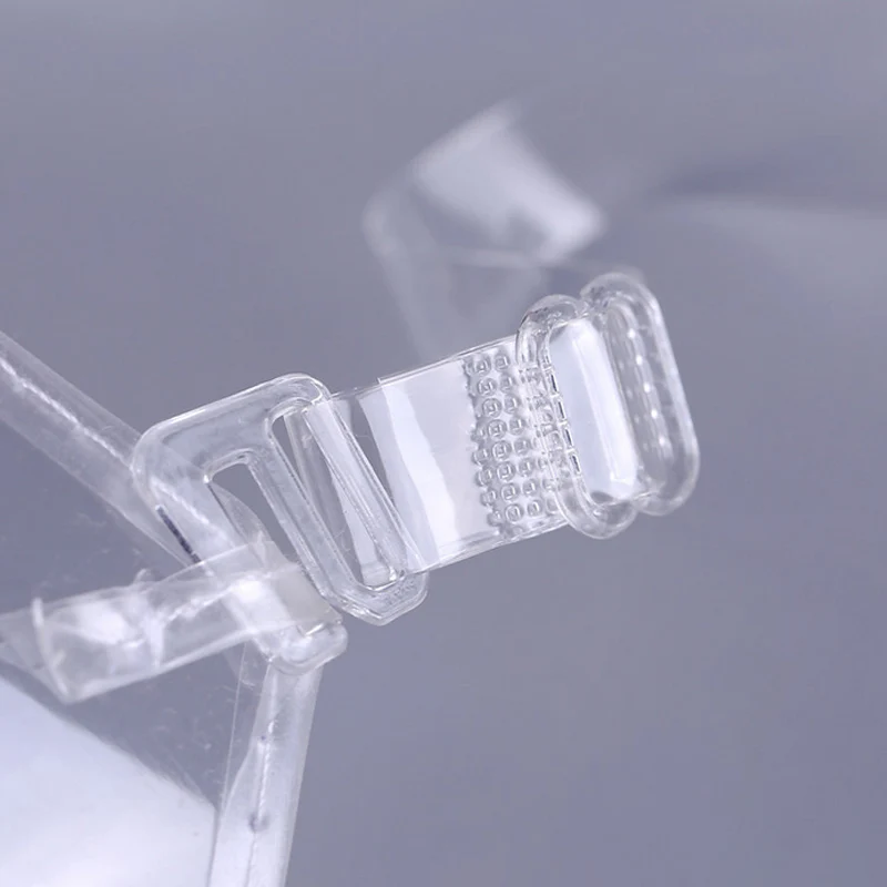 

Sexy Women 3/4 Cup Transparent Clear Push Up Bra Ultra-thin Strap Invisible Bras Underwear XRQ88
