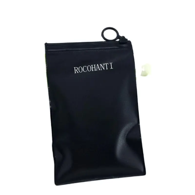 500X заказной пластиковый матовый ползунок черный толстый замок на молнии ПВХ