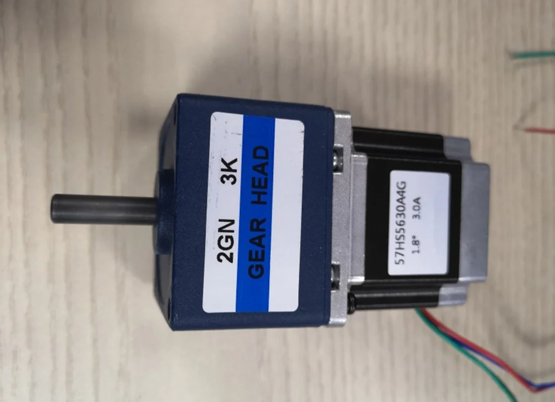 Шаговый двигатель с редуктором NEMA 23 длина 56 мм 57 коэффициент 3:1 или 5:1 10:1 1 4 Н · м 3 А