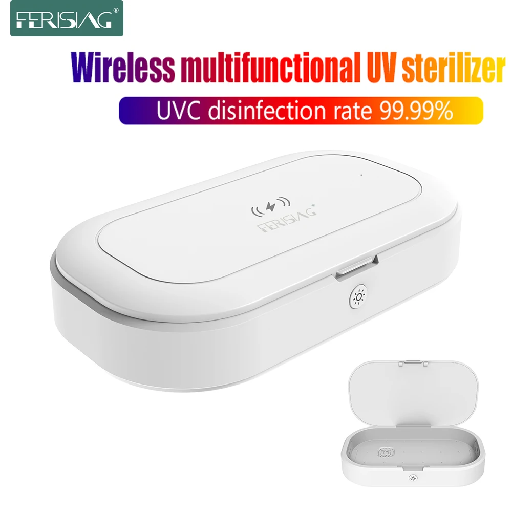 FERISING 15 Вт QI Беспроводное быстрое зарядное устройство многофункциональная