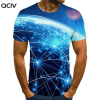 qciv galaxy t shirt men planet t shirts 3d creativity anime clothes art funny t shirts short sleeve summer printed male o neck