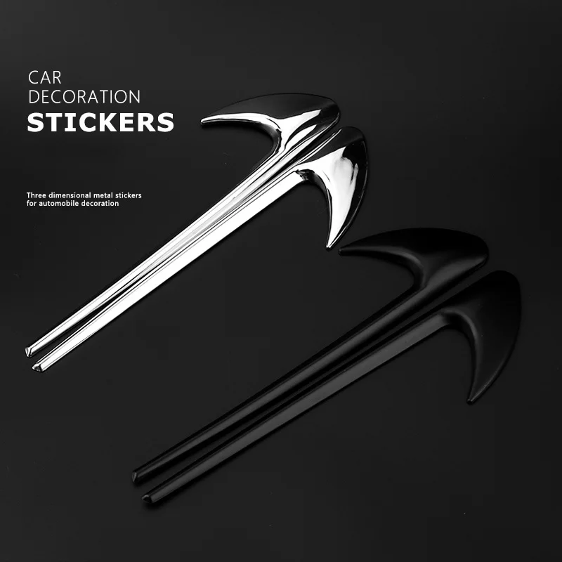 

2pcs Car Fender Wind Vane Sticker For Mercedes Benz AMG W212 W202 W203 W204 W205 W209 W210 W211 W213 CLA CLS accessories