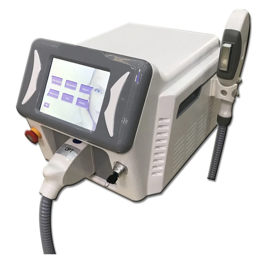 

Skin rejuvenation whitening OPT ipl yag laser hair removal beauty shr machine for spa