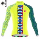 Зимняя Теплая Флисовая Куртка TYZVN, комплект для езды на велосипеде, Джерси с длинным рукавом, комплект для езды на велосипеде на открытом воздухе, велосипедная одежда, мужская одежда