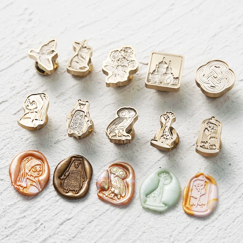 Сургучная печать с тиснением в виде ведьмы розовый воск для сургучной печати |