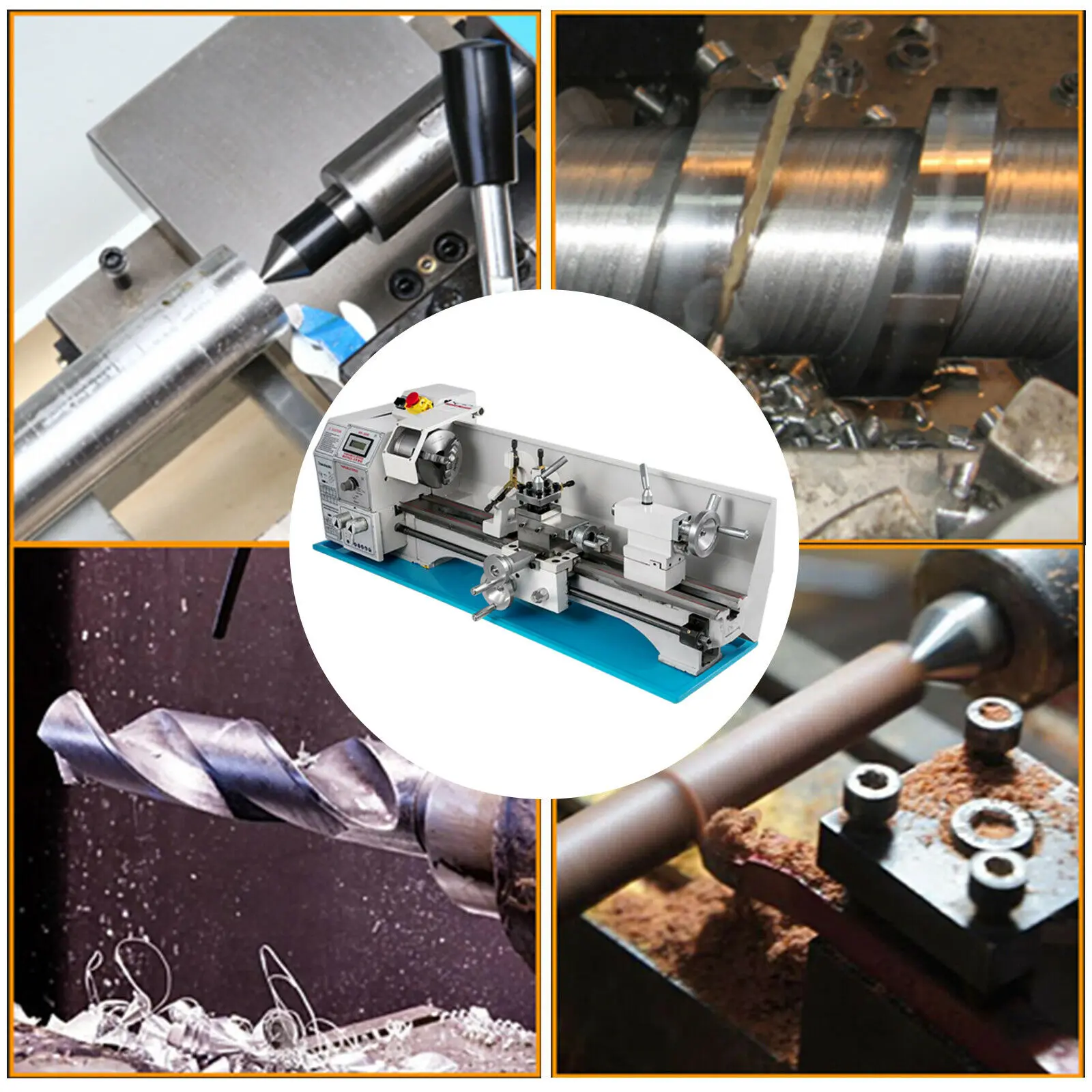 

General lathe center frame, lathe spare parts one set - two pcs