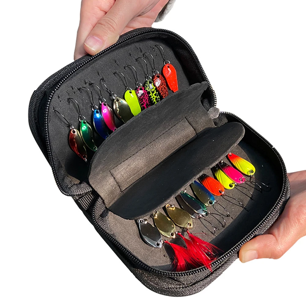 

20pcs Fishing Spoons Lures Metal Fishing Lures Baits Set For Trout Bass Casting Spinner Bait With Storage Bag Fishing Accessorie