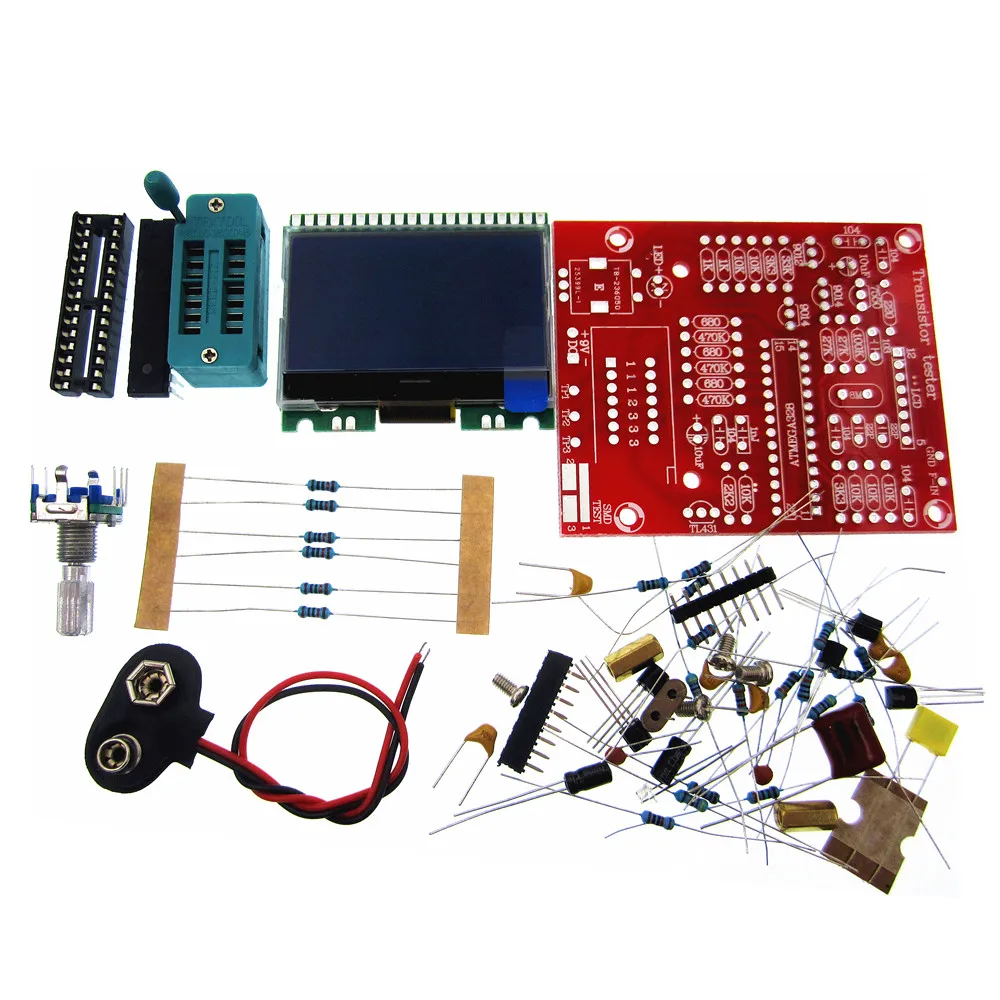 Набор для проверки транзисторов LCR ESR PWM Графическая версия M12864|pwm|pwm kit |