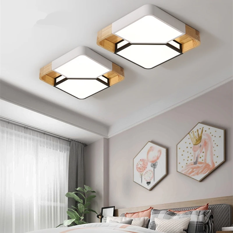 Современный регулируемый светильник светодиодный потолочный скандинавский