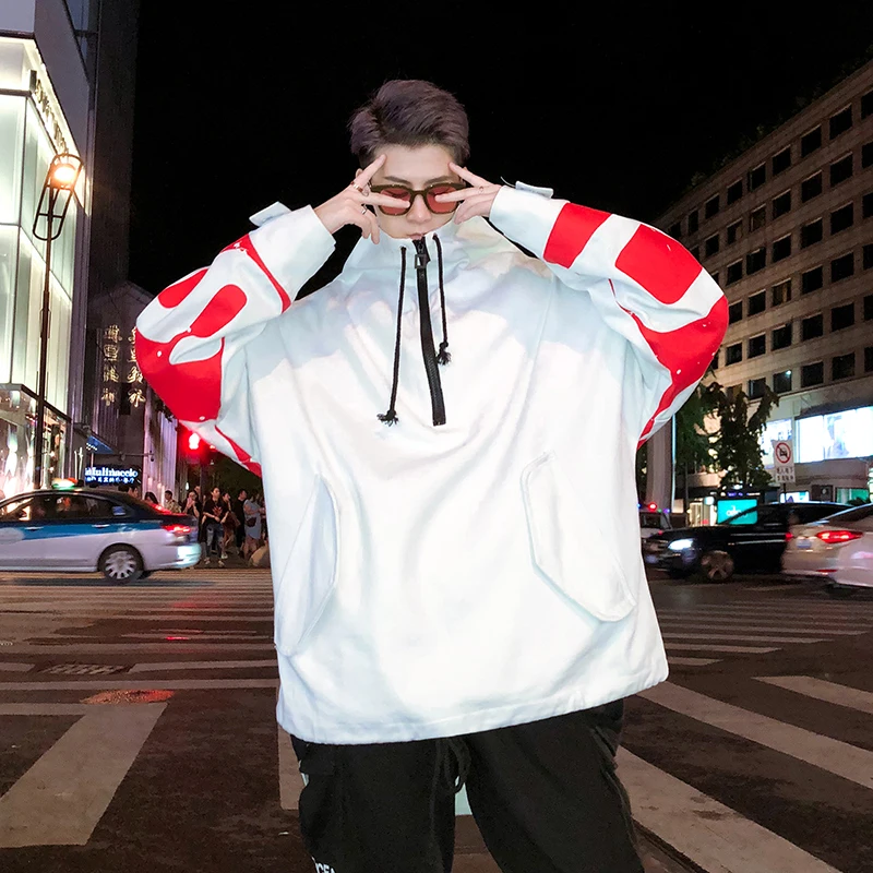 Anorak мужские уличные куртки больших размеров Мужская хип хоп ветровка одежда в