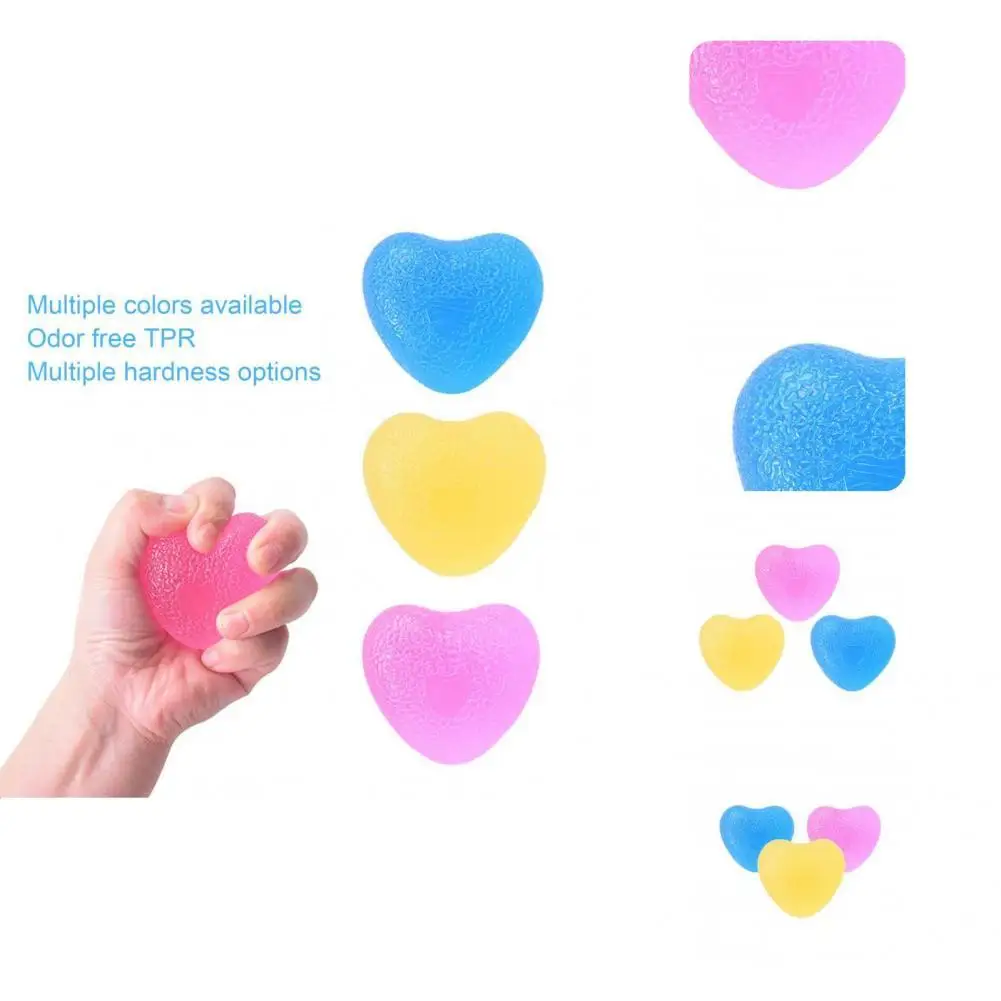 

Hand Grip Strengthener Multifunctional Fitness Finger Ball Comfortable Release Muscle Tension Exquisite