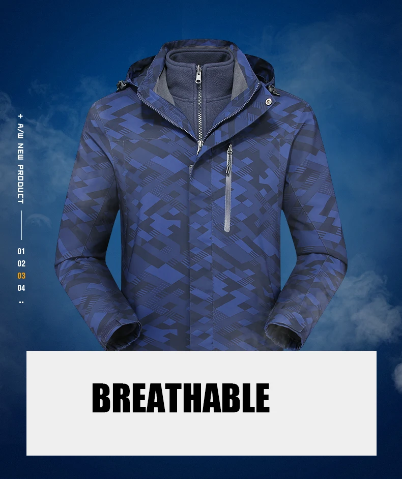 Зимняя ветровка Goexplore куртки для походов и кемпинга уличная толстовка