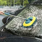 Автомобильный очистная Швабра щетка для мытья автомобиля вращающаяся швабра с телескопической ручкой синель веник пыли чистки окна пола чистящие средства