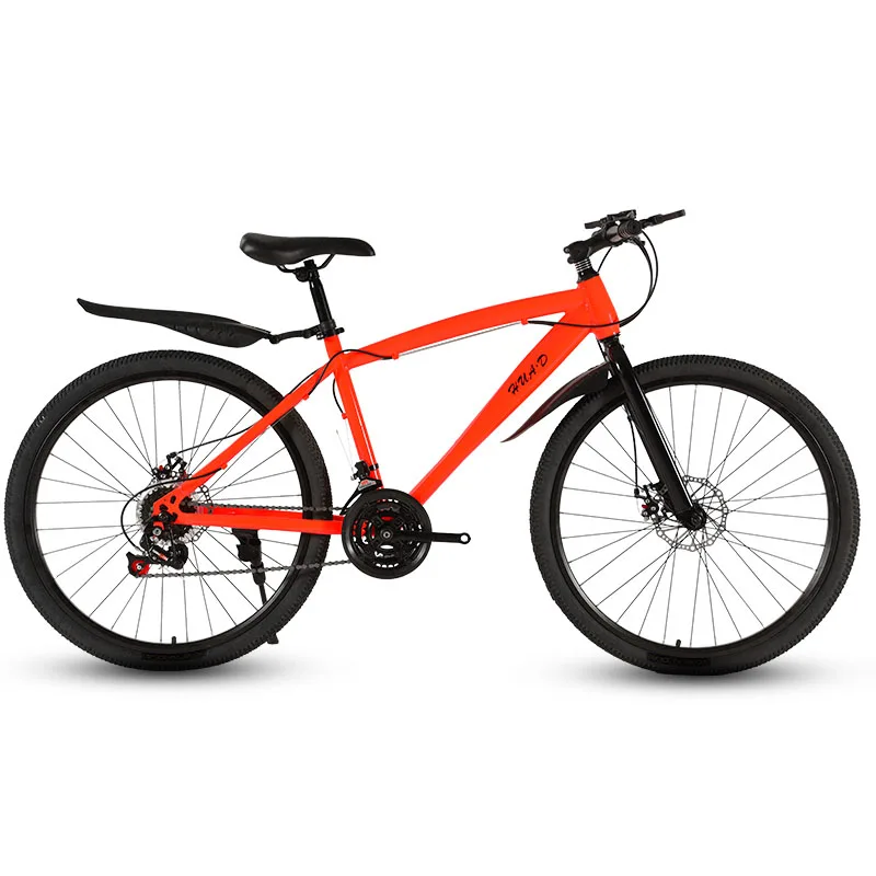 Verkaufen 24/26-zoll Mountainbike Geschwindigkeit Ändern Doppel Disc Bremse Speichen Rad Student Erwachsene Dämpfung Kreuz-Land Bike