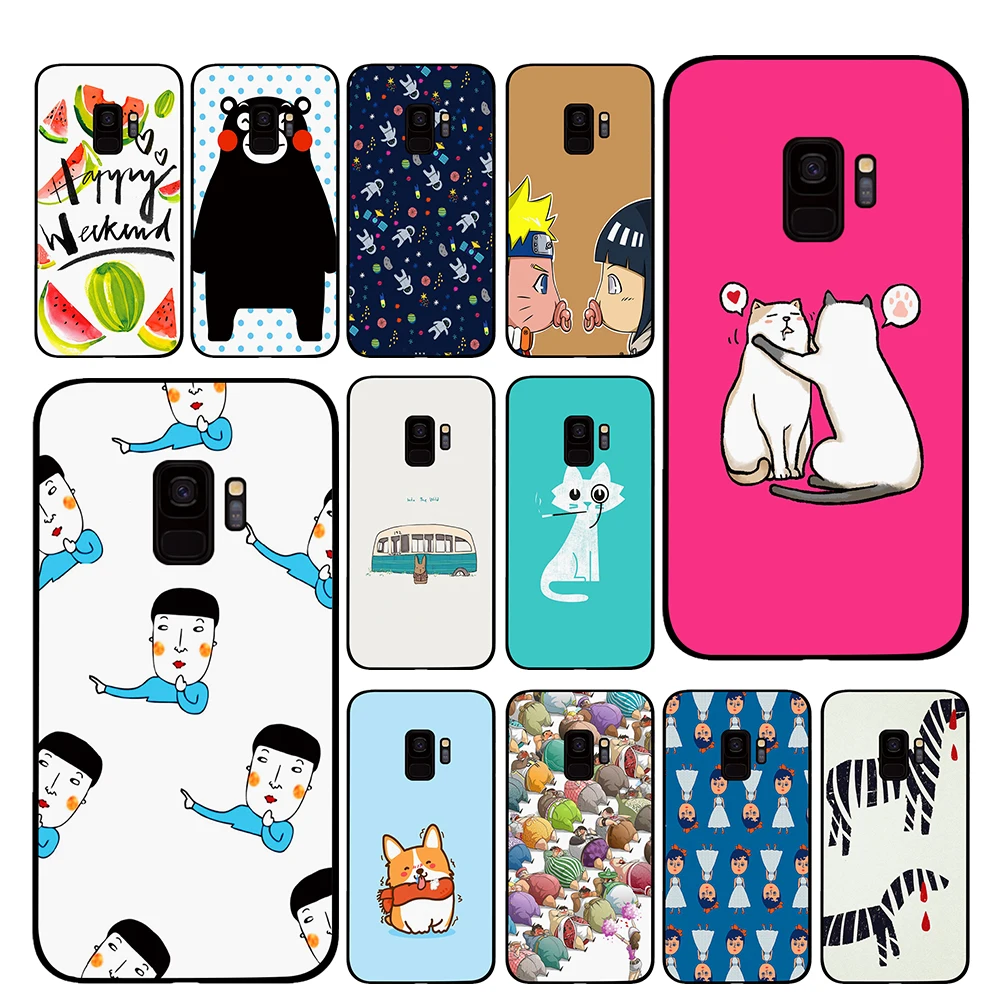 Комикс Чехлы little fox для samsung Galaxy S10 S8 S9 Plus S7 S6 edge Note 8 9 Роскошный