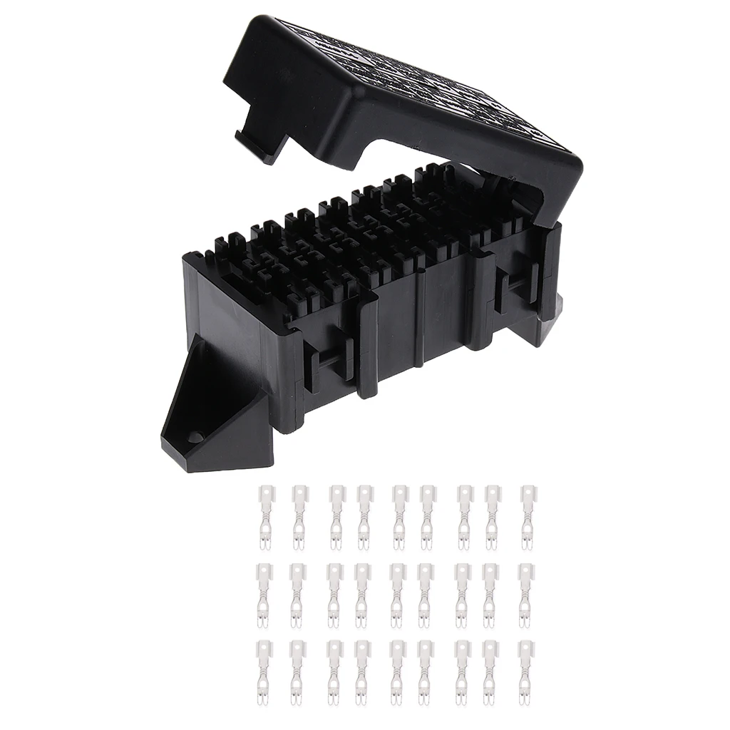 

DC 12V-32V 14-Ways Circuit Car Boat Automotive ATC/ATO Blade Fuse Box Holder