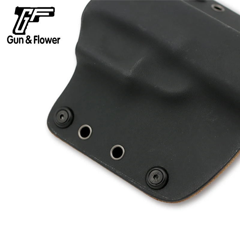 Gunflower OWB Kydex кобура с кожаной внутренней Glock 19/23/25/32 чехол для пистолета аксессуары |