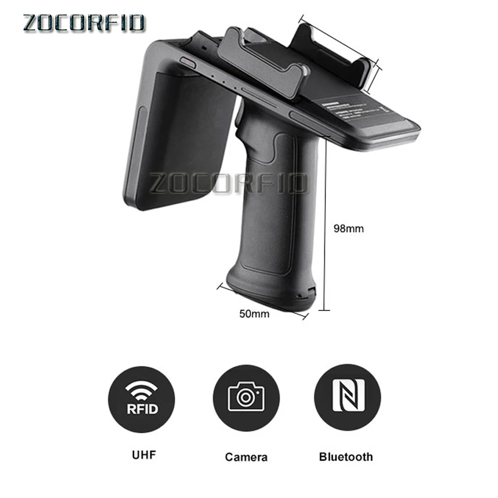 Handheld UHF RFID Terminal 1D 2D Code Scanning Android Barcode scanner PDA Reader/Handheld UHF tag scanner
