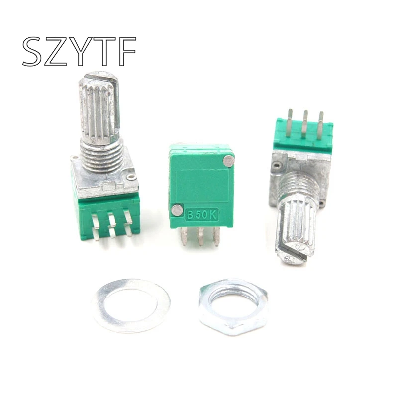 RK097G одиночный блок 6PIN с усилитель переключателя eal потенциометры c длина ручки 15