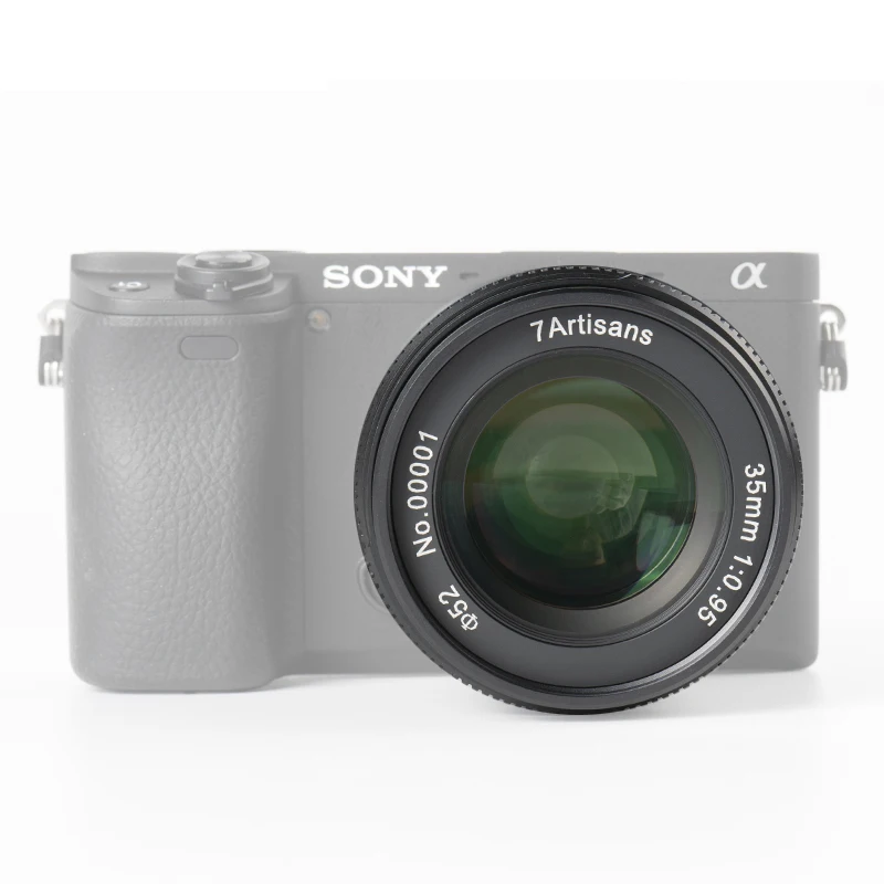 Объектив 7 Artisans 35 мм F0.95 APS C для камеры широкоугольный большая апертура Sony E Nikon M4/3