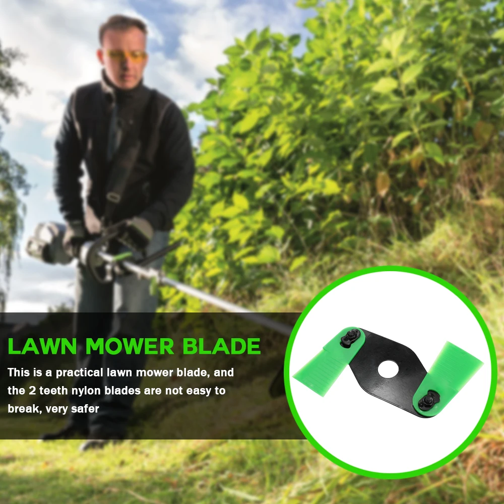 2 зубца головка для садового триммера газонокосилки прополки металлические