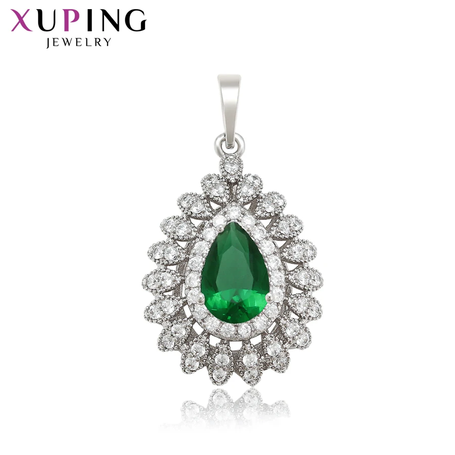 Xuping модная простая подвеска в форме капли высокое качество очаровательный