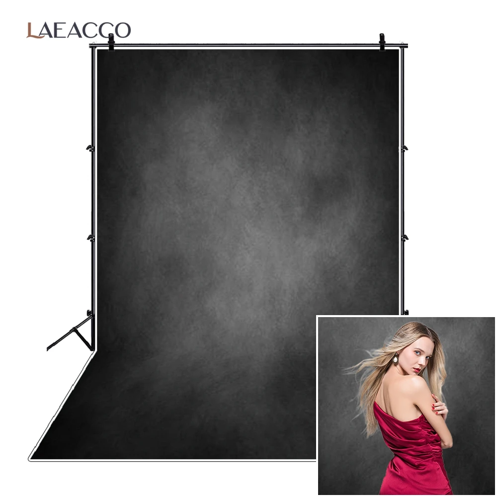 Laeacco фото Фон Фэнтези Черный цвет в горошек свет боке любовь вечерние фотографии