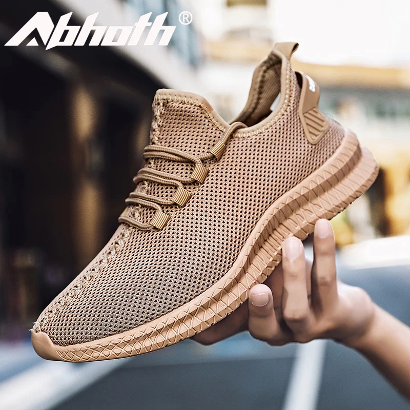 

Abhoth Men Casual Shoes Mesh Breathable Sports Shoes Light Fashion Tennis Shoes Sweat Absorption Deodorization Zapatillas Hombre