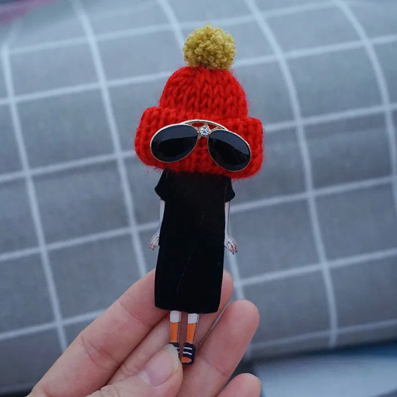 Новые Броши заколки Kawaii значки на рюкзак Значки для одежды мультфильм акриловые