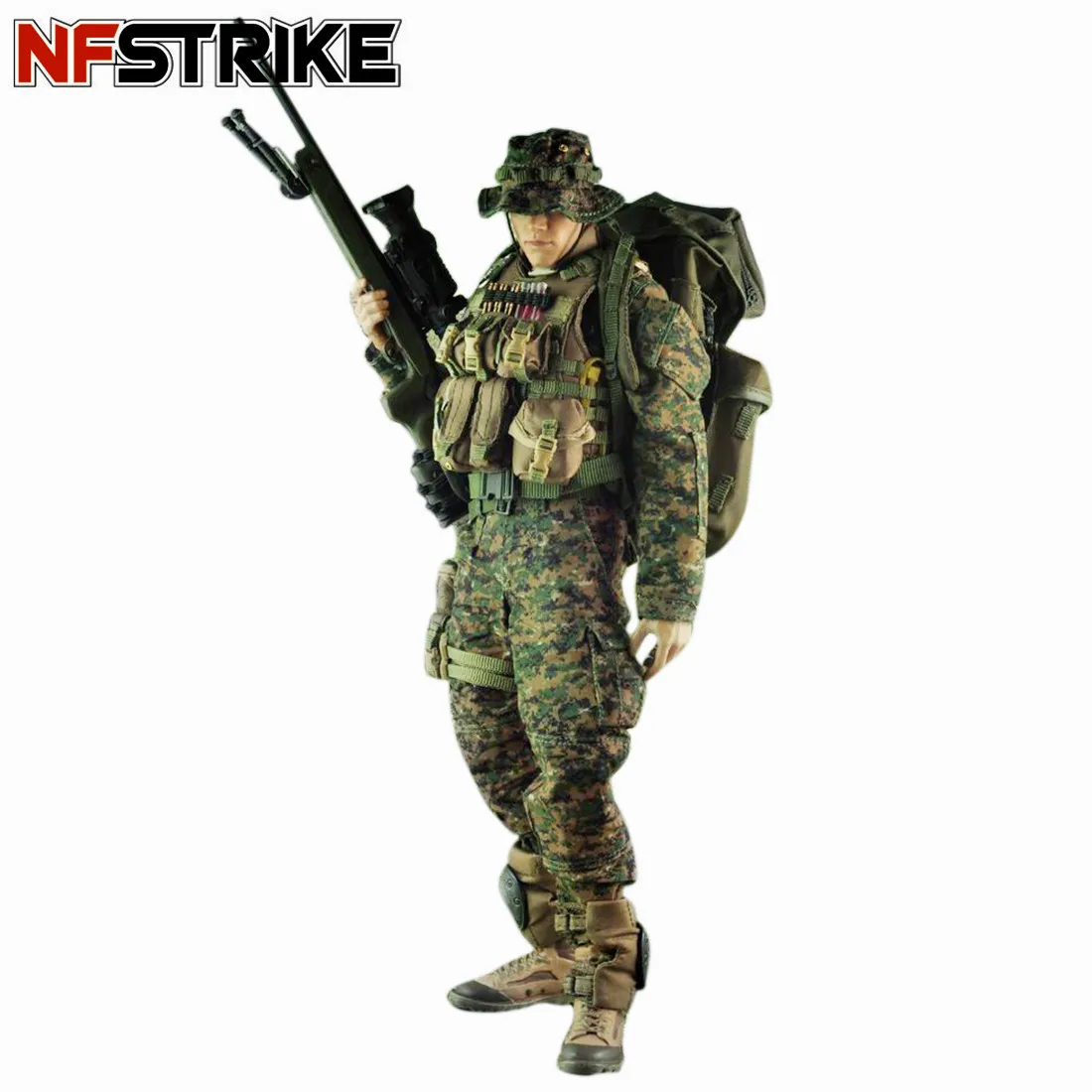 Модель солдата NFSTRIKE VeryHot костюм морской снайперской формы оборудование для