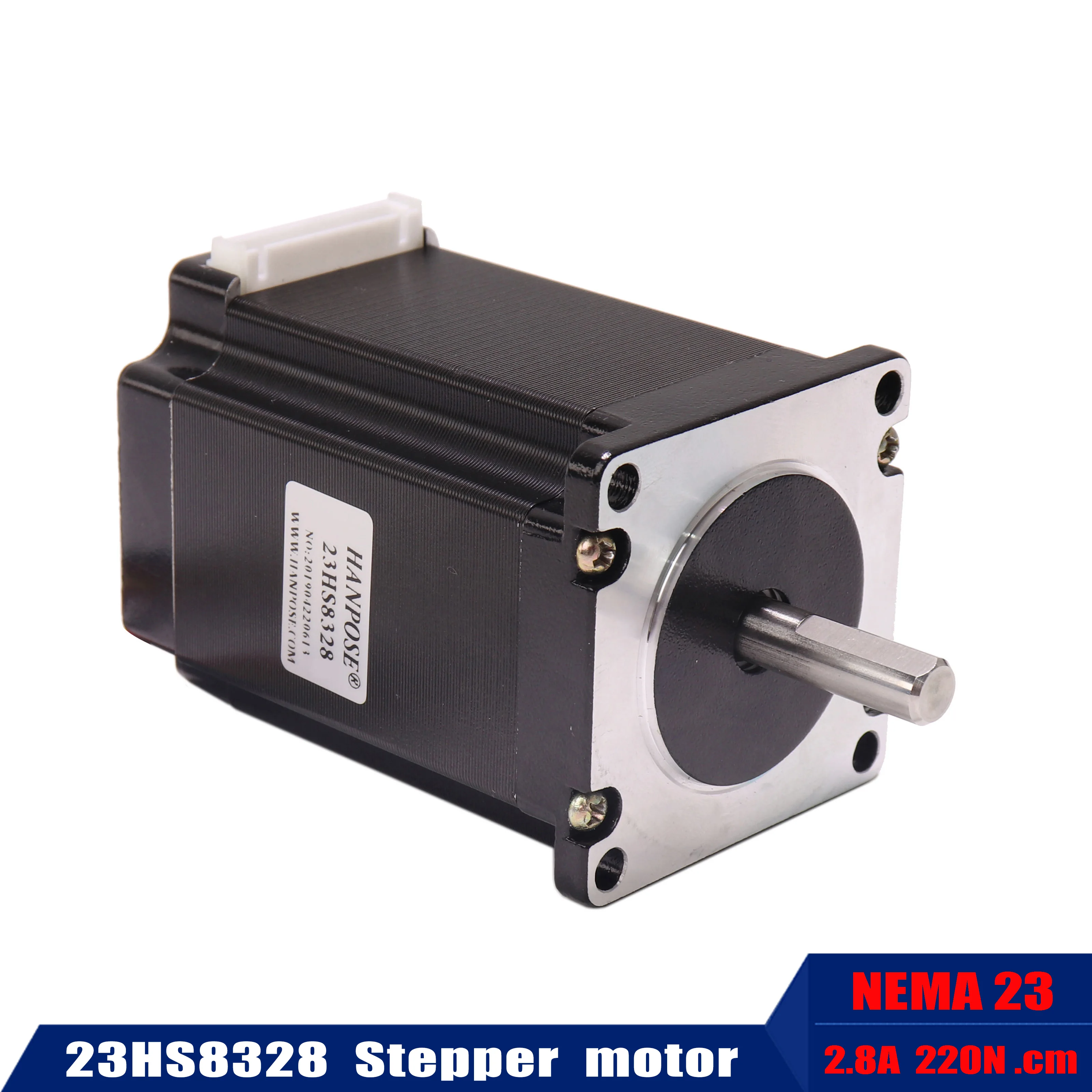 Шаговый двигатель NEMA 23 23HS8328 Nema23 2 Н · м 57x83 мм для 3D принтера гравировально