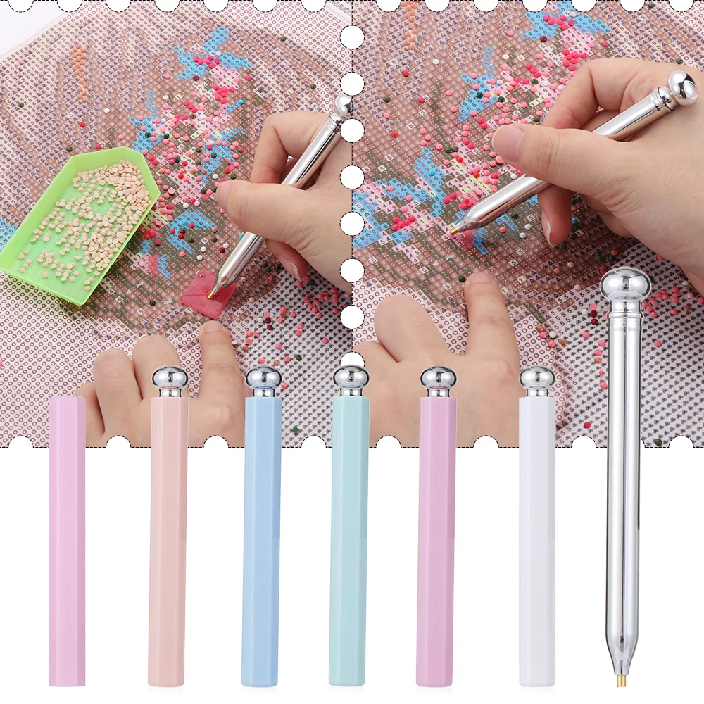 Новый инструмент для алмазной живописи в форме помады ручка со стразами 5D