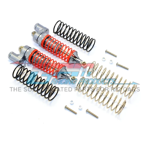 GPM ALUMINIUM REAR ADJUSTABLE L-SHAPE DAMPER (95MM) WITH 1.3MM &amp 1.7MM COIL SPARE SPRINGS For TRAXXAS TELLURIDE 4X4 RC Upgrade | Игрушки и