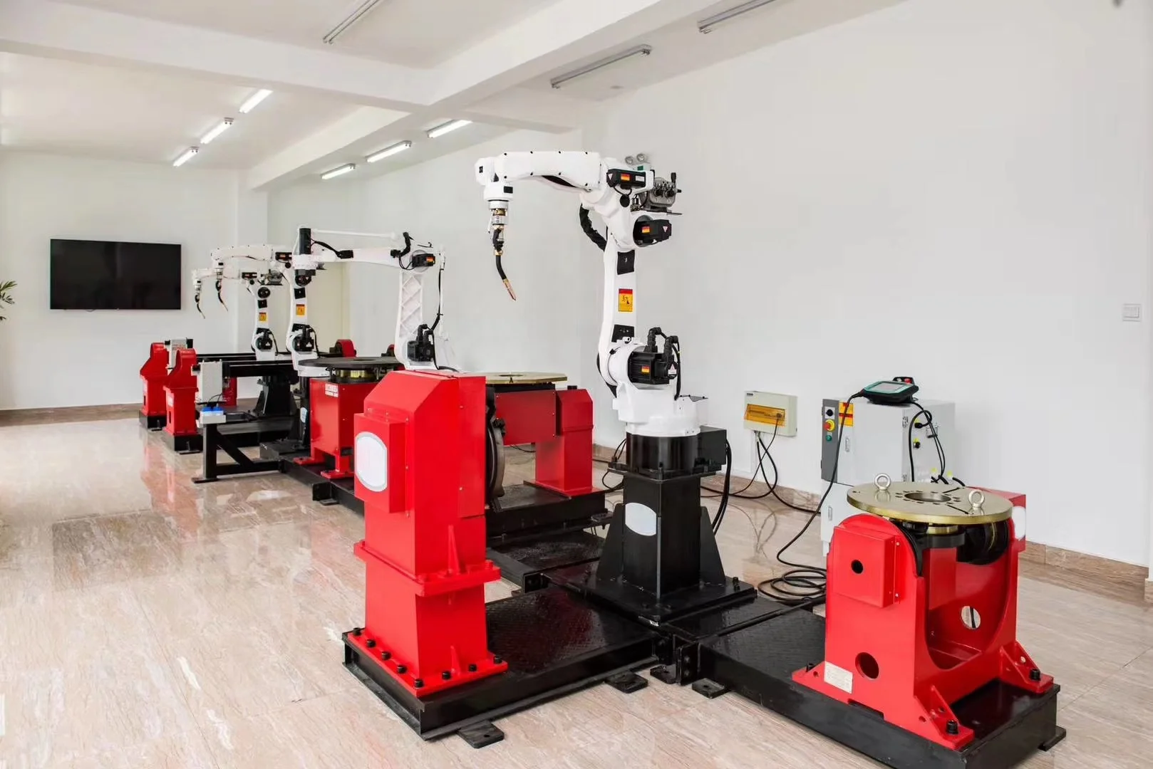 

Factory OEM China Manufacture Powerful Servo Motor CNC 6-Axis Mig Welding Robot Arm