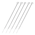 5 шт., одноразовые иглы для татуировок, из нержавеющей стали