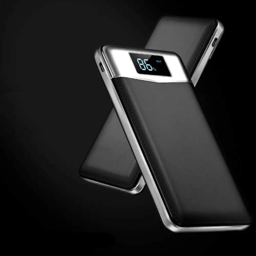 8000 мАч Внешний аккумулятор внешний 2 USB портативный мобильный телефон зарядное