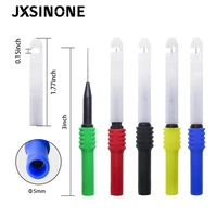 jxsinone p30009 5pcs insulation wire piercing probes automotive diagnostic test accessories repair tools needle back probe kit