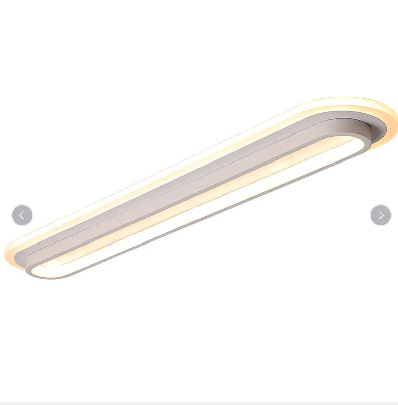 

Living Room, bedroom, study, corridor, black and white surface clearly installed ceiling light, AC85-265V modern LED ceiling lig