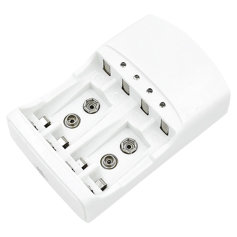 Топ Aa Aaa 2A 3A 9V зарядное устройство электрическая Зарядка для (6F22) Ni MH аккумуляторы