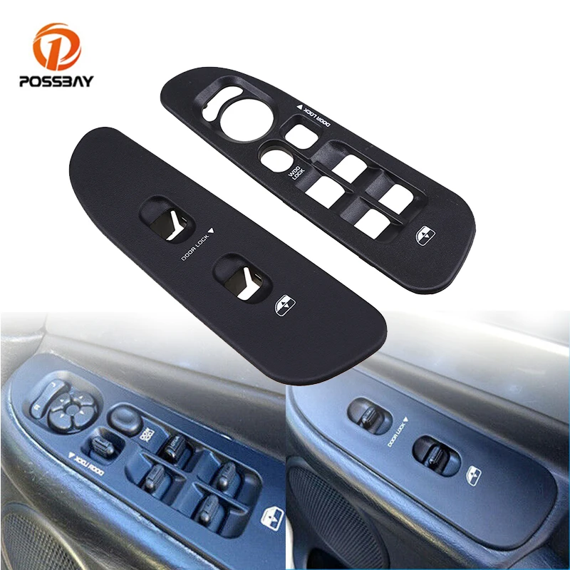 Автомобильный главный выключатель стеклоподъемника панель управления рамка для