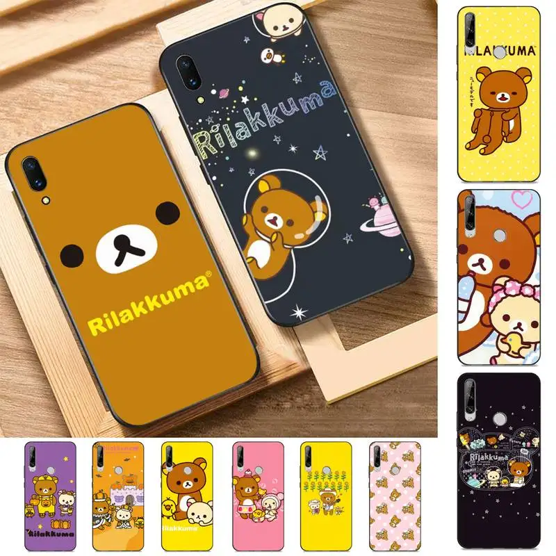 Милый мультяшный чехол FHNBLJ Rilakkuma для телефона Huawei Mate 20 10 lite pro X Honor paly 6 5 7 9 prime 2018