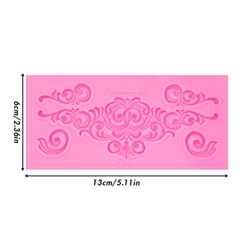 

Towdesy силиконовая форма для торта Baroque Style