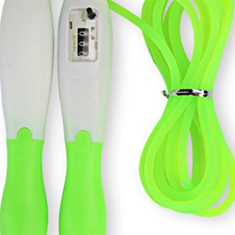 2 8 м Механическая скакалка регулируемая цифровая со счетчиком с удобными ручками